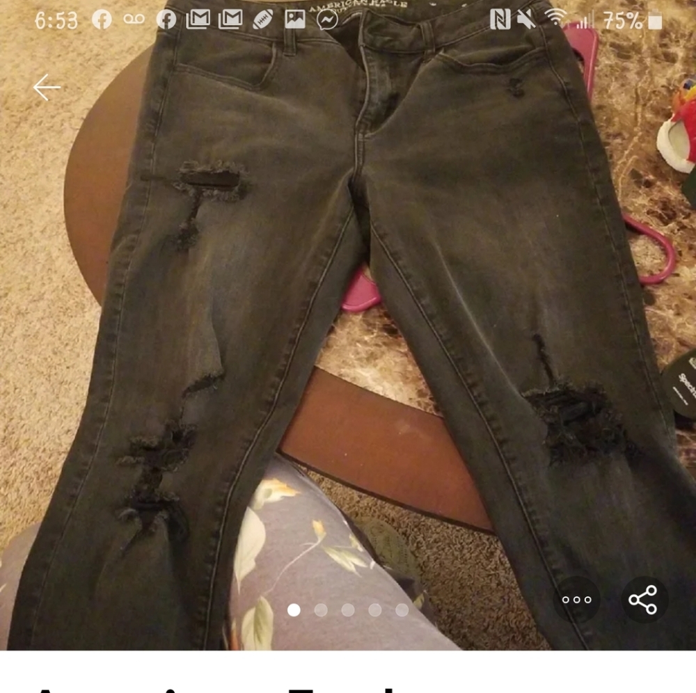 American Eagle jeggings sz 12